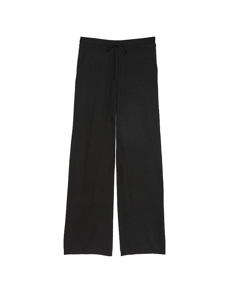 Luxe Crème Knit Lounge Pants Product Image