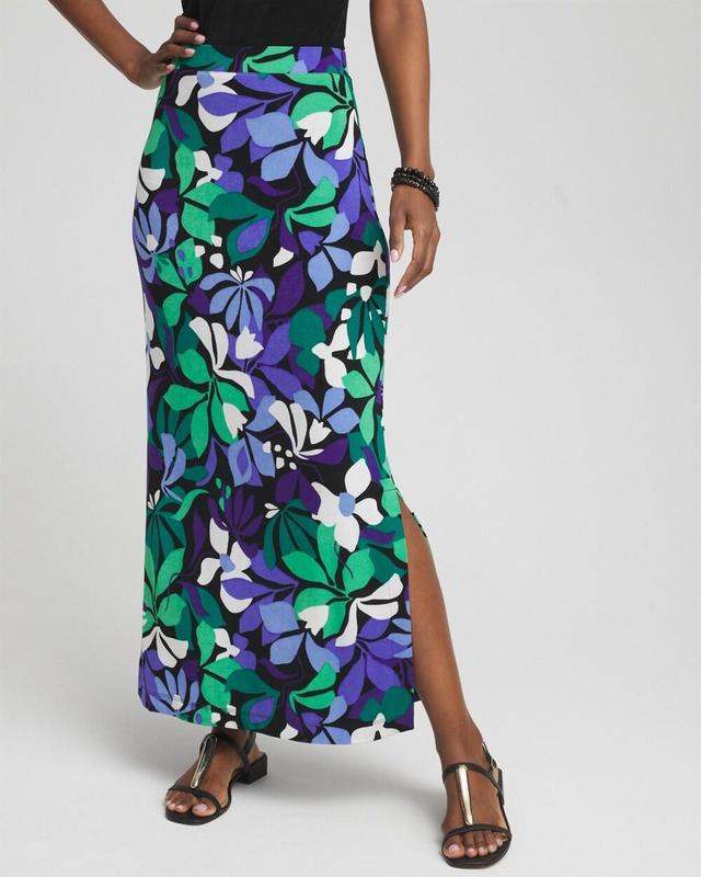 Women's Travelers Floral Maxi Skirt Product Image