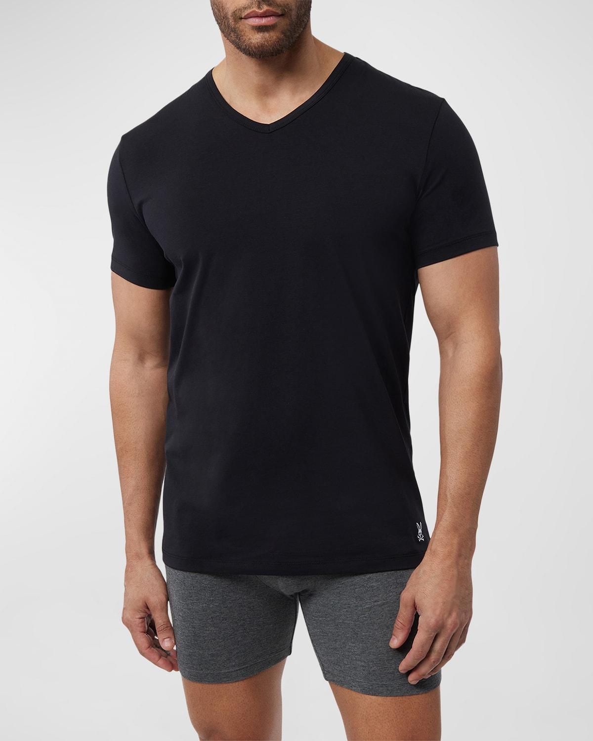 Mens 2-Pack V-Neck T-Shirts Product Image