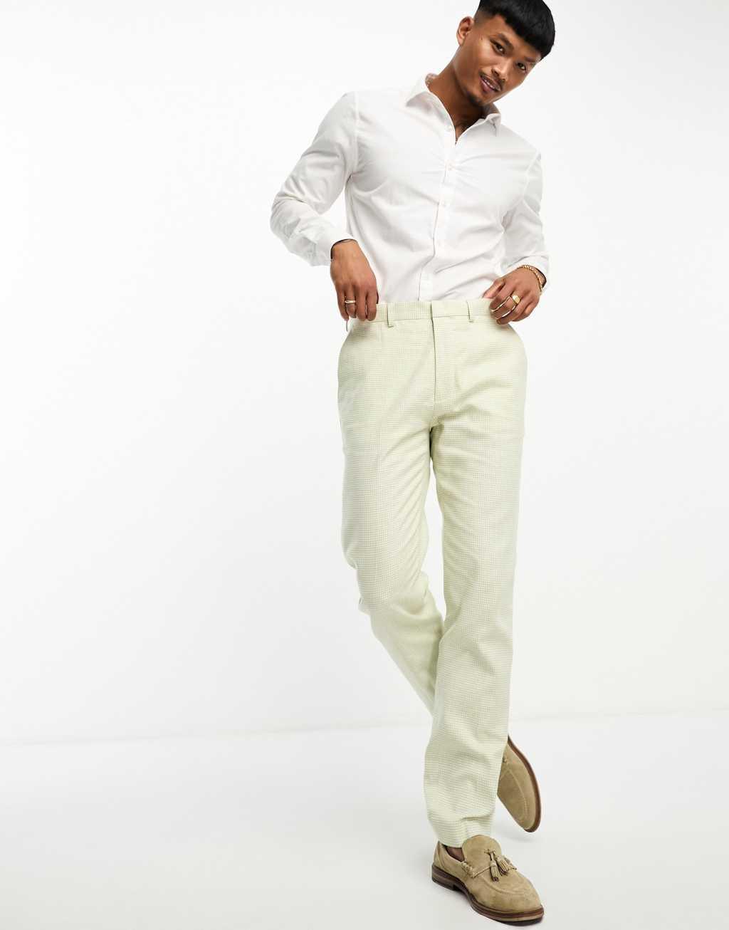 ASOS DESIGN slim suit pants Product Image