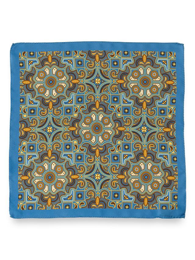 Medallion Silk Pocket Square Product Image