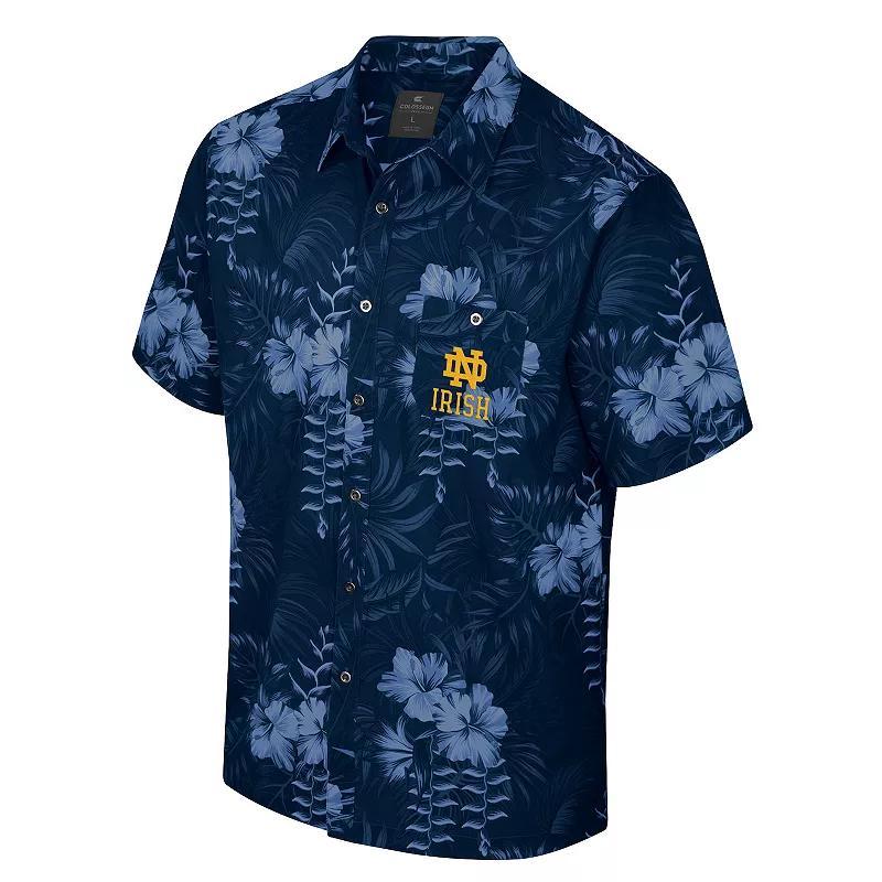 Mens Notre Dame Fighting Irish Camino Camp Shirt Blue Product Image