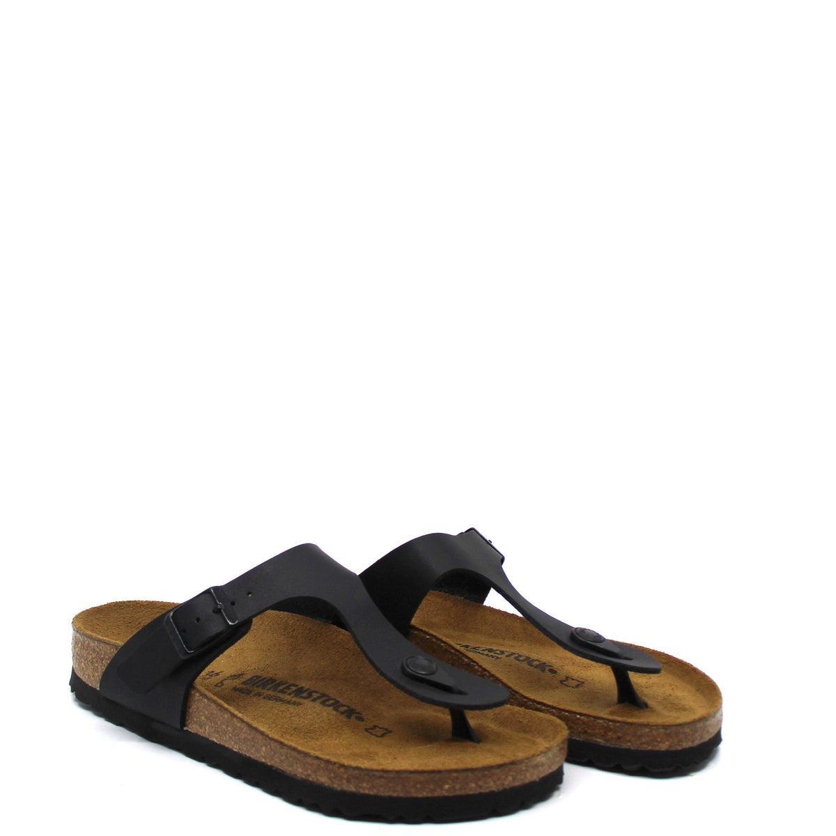 Birkenstock Gizeh Black Birko-Flor Product Image