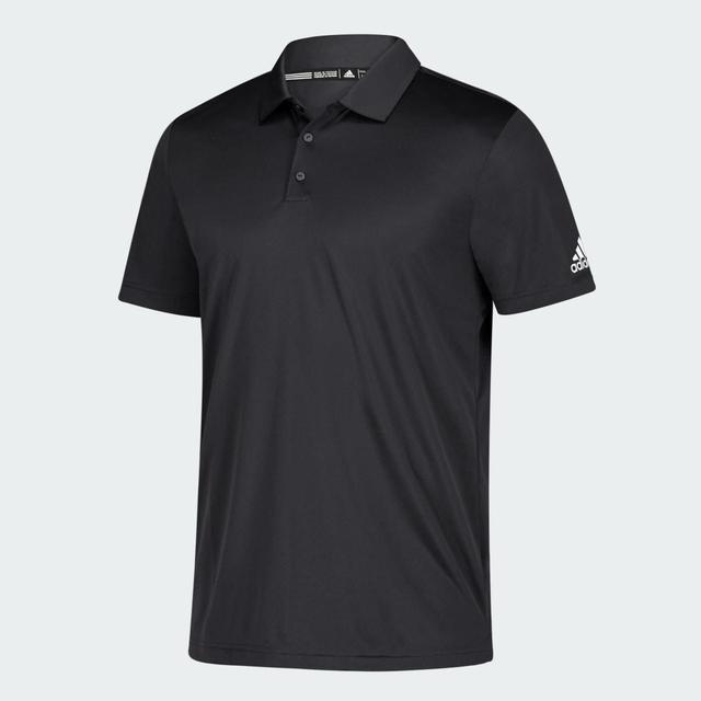 adidas Grind Polo Shirt Black M Mens Product Image