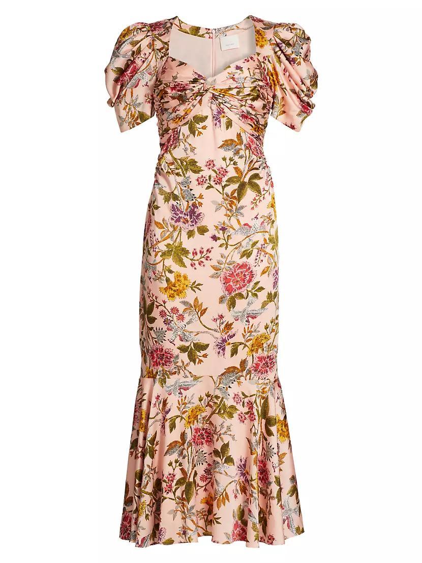 Wilma Floral Midi-Dress Product Image