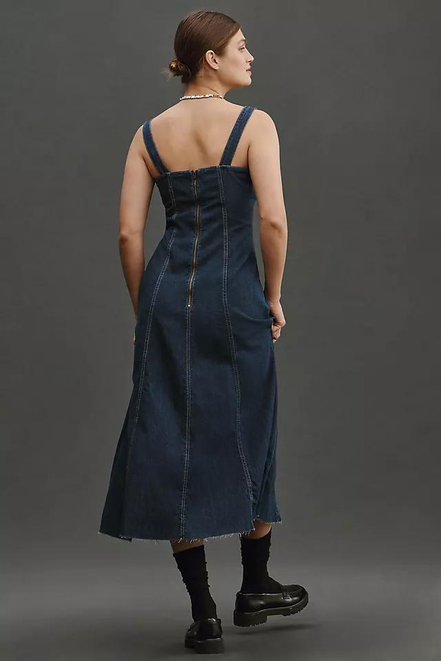 Reformation Amory Denim Midi Dress Product Image