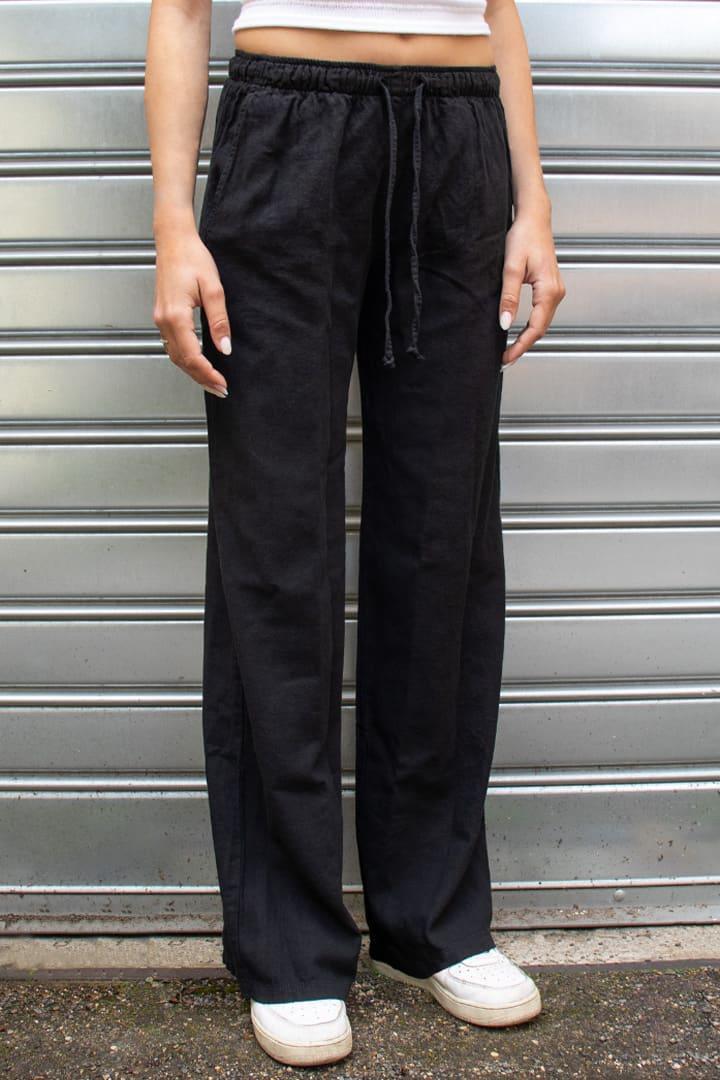 Coulisse wide leg trousers Product Image