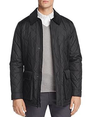 Cole Haan Quilted Elbow-Patch Jacket Product Image