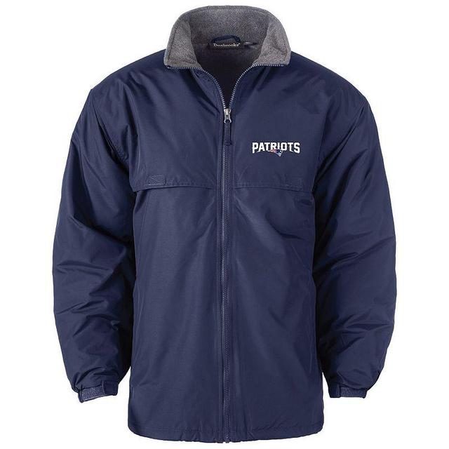 Mens Dunbrooke Navy New England Patriots Triumph Fleece Full-Zip Jacket Product Image