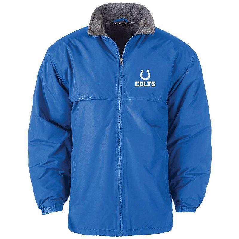 Mens Dunbrooke Royal Indianapolis Colts Triumph Fleece Full-Zip Jacket Product Image