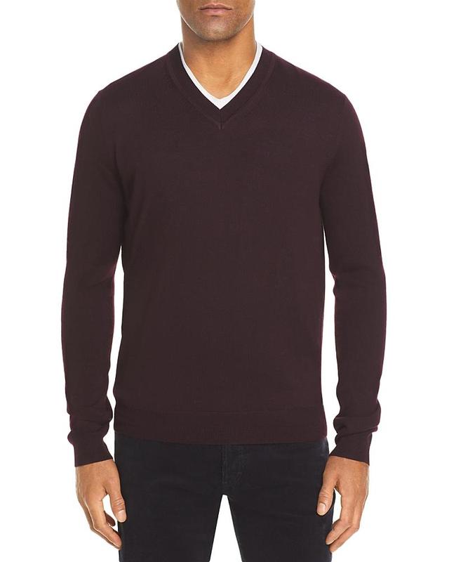 The Mens Store at Bloomingdales V-Neck Merino Sweater - Exclusive Product Image