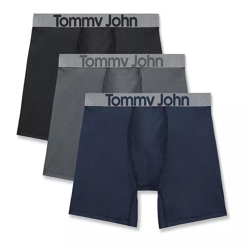 Mens Tommy John 3-Pack Sport Boxer Briefs Product Image