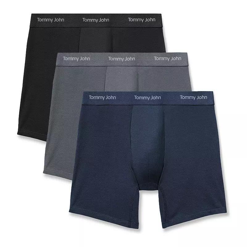 Mens Tommy John 3-Pack Luxe Modal Boxer Briefs Product Image