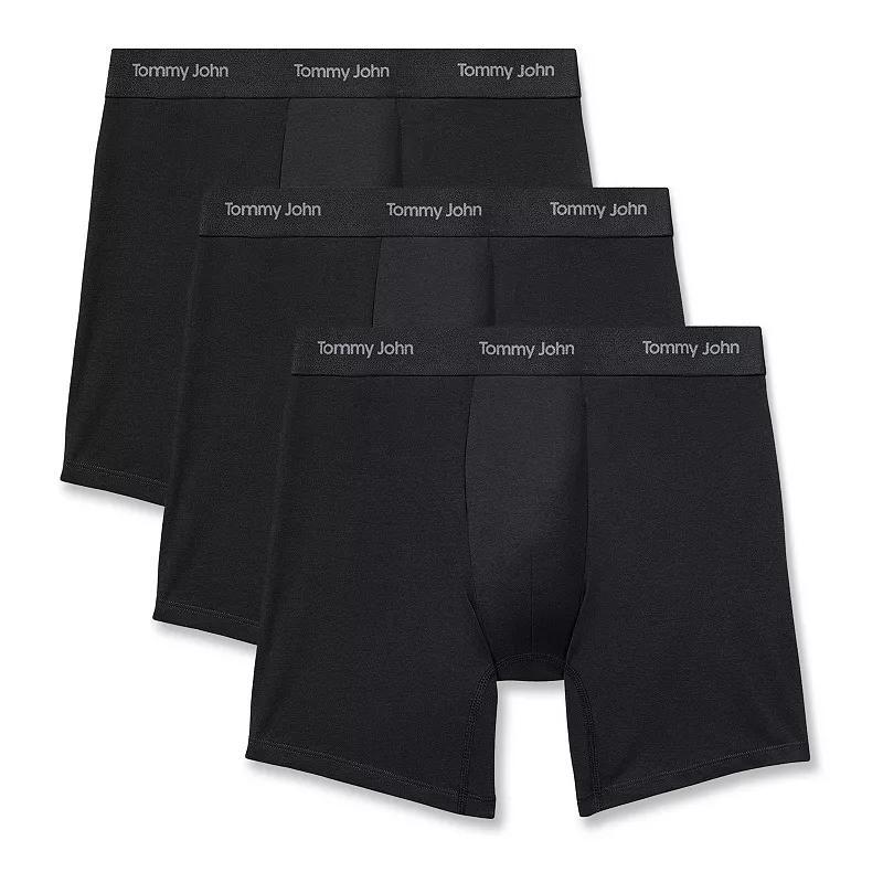 Mens Tommy John 3-Pack Luxe Modal Boxer Briefs Product Image