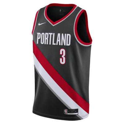 C.J. McCollum Trail Blazers Icon Edition 2020 Nike NBA Swingman Jersey Product Image