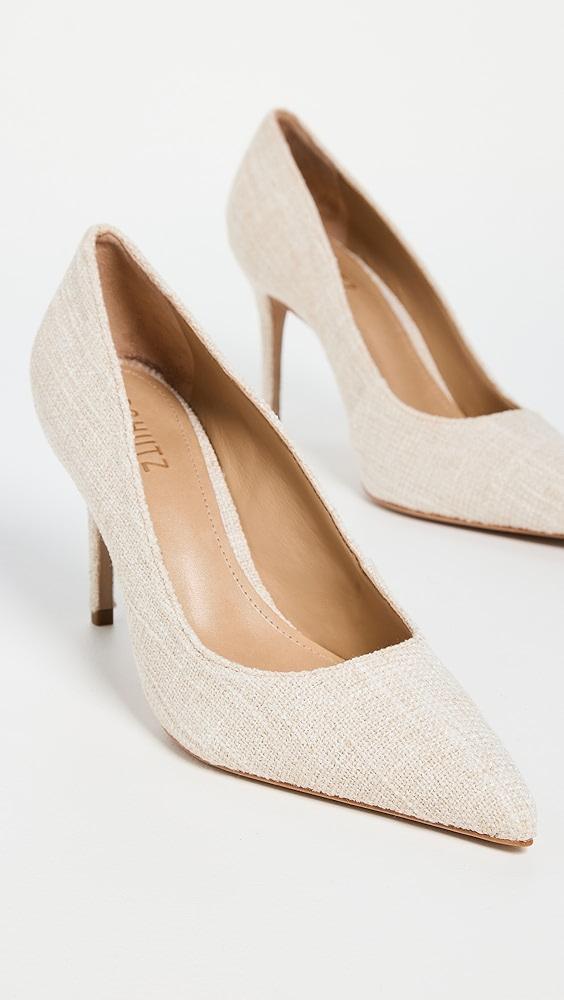 Schutz Lou Linen Tweed Pumps | Shopbop Product Image