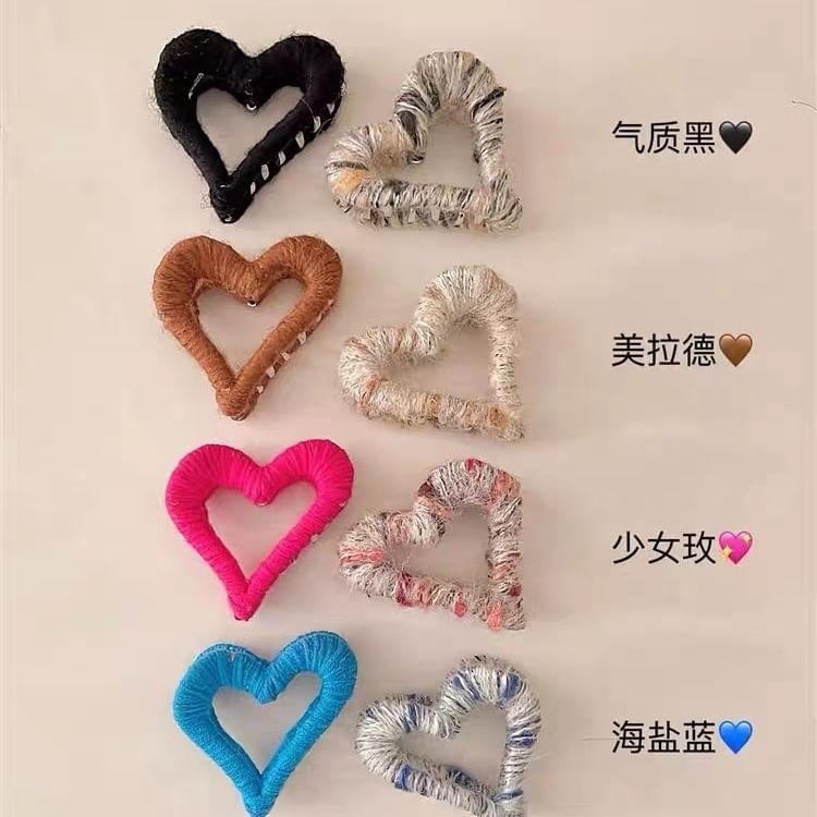 Heart Shaped Hair Claw Product Image