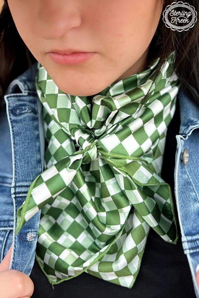 Sterling Kreek Pep Rally Green Wild Rag Product Image