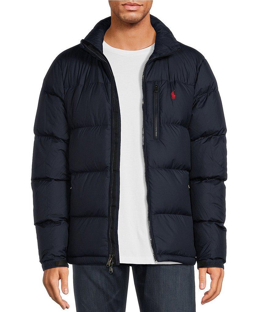 Polo Ralph Lauren Long Sleeve Gorham Down-Fill Hooded Bomber Jacket Product Image