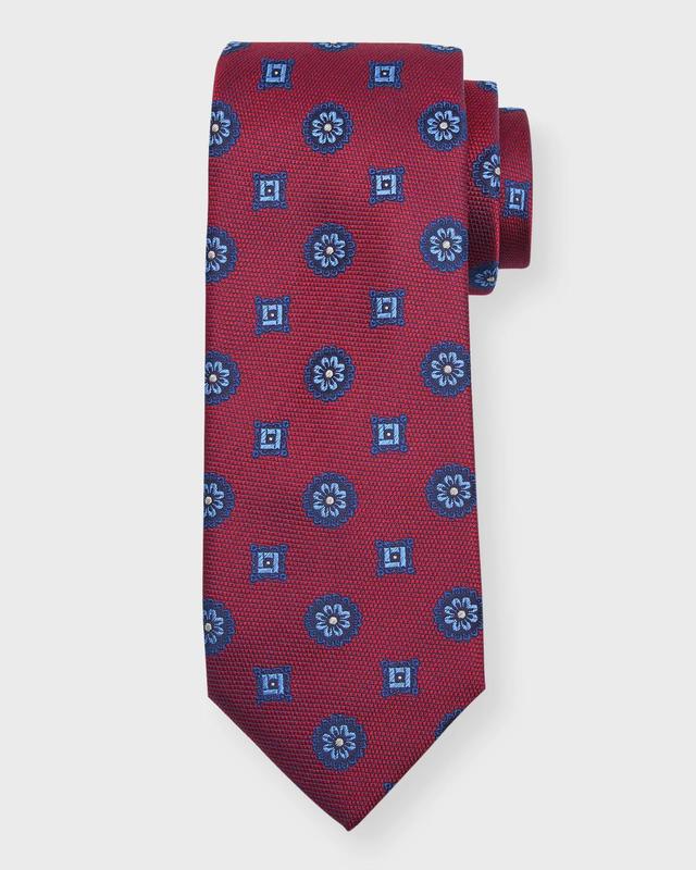 Canali Medallion Silk Tie Product Image