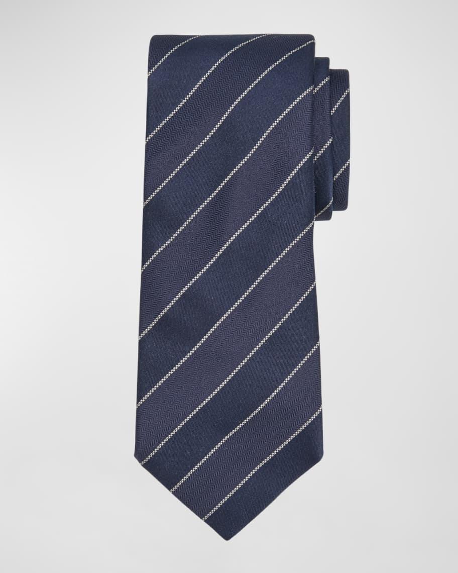 Men's Regimental Stripe Tie Product Image