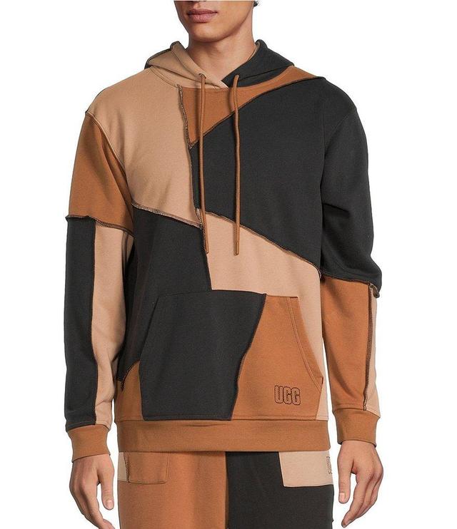 UGG® Loungewear Raini Long Sleeve Pieced Patchwork Hoodie Product Image