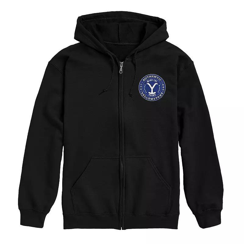 Mens Yellowstone Y Brand Zip Hoodie Product Image