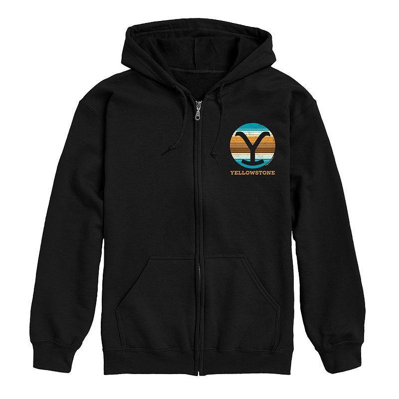 Mens Yellowstone Y Brand Blanket Zip Hoodie Product Image