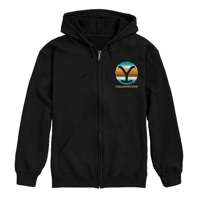 Mens Yellowstone Y Brand Blanket Zip Hoodie Product Image