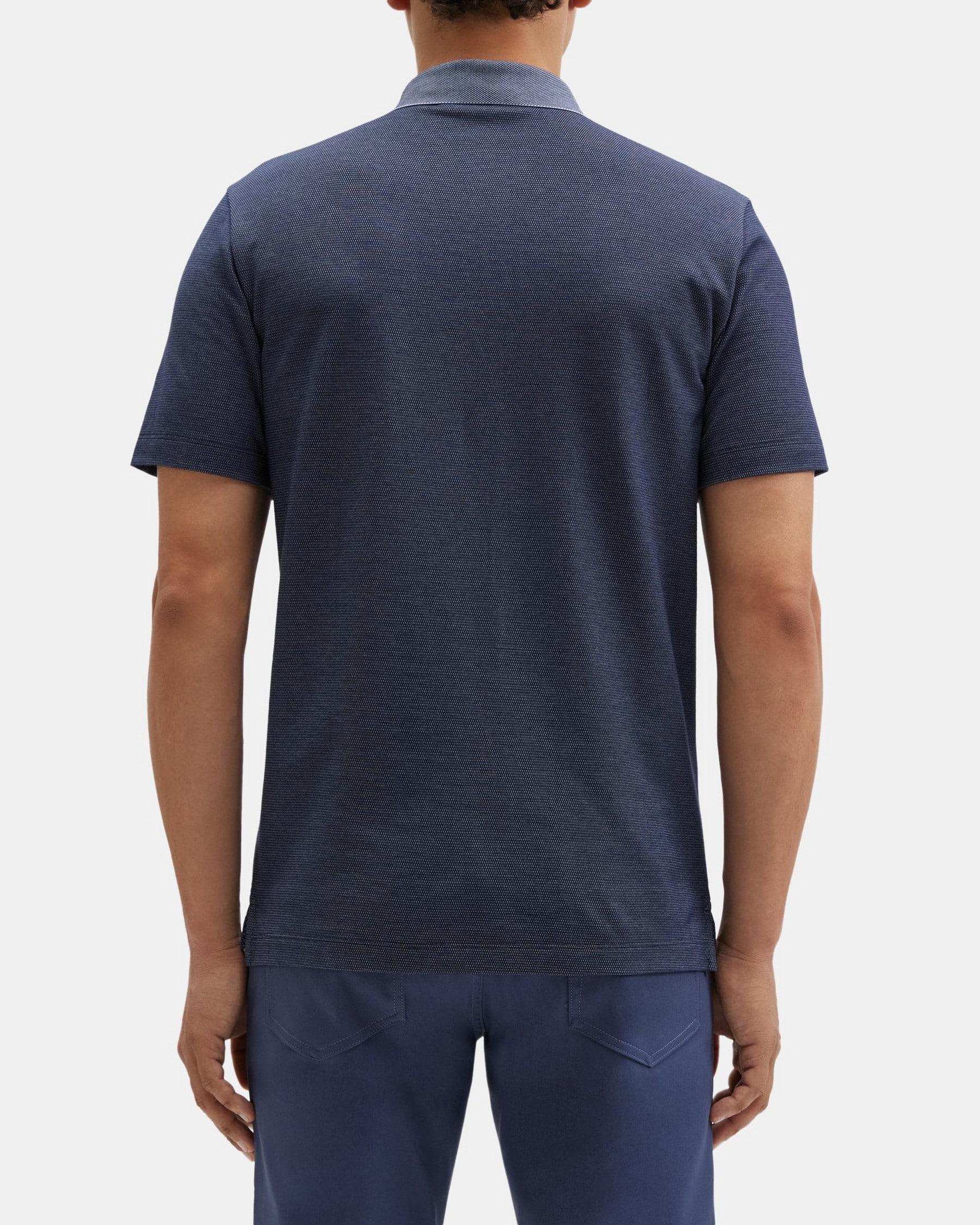 Standard Polo in Knit Jacquard Piqué Product Image