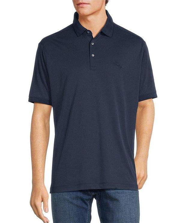 Tommy Bahama Big & Tall Bay Stripe Short Sleeve Polo Shirt Product Image