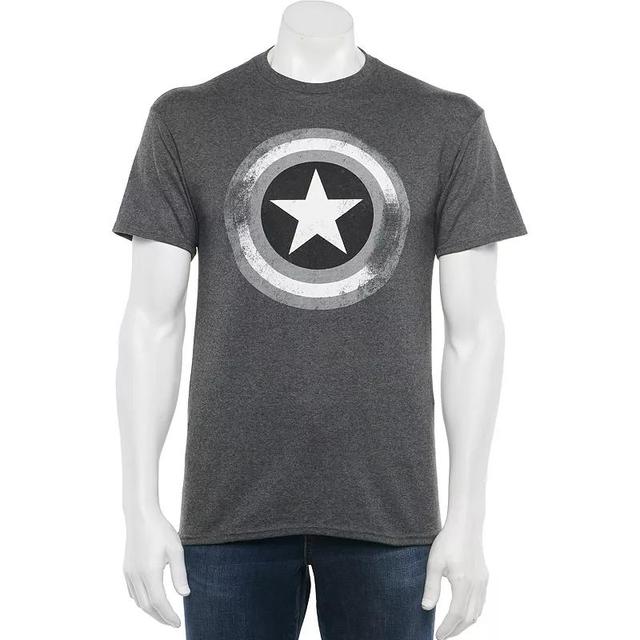 Mens Captain America Shield Tee Product Image