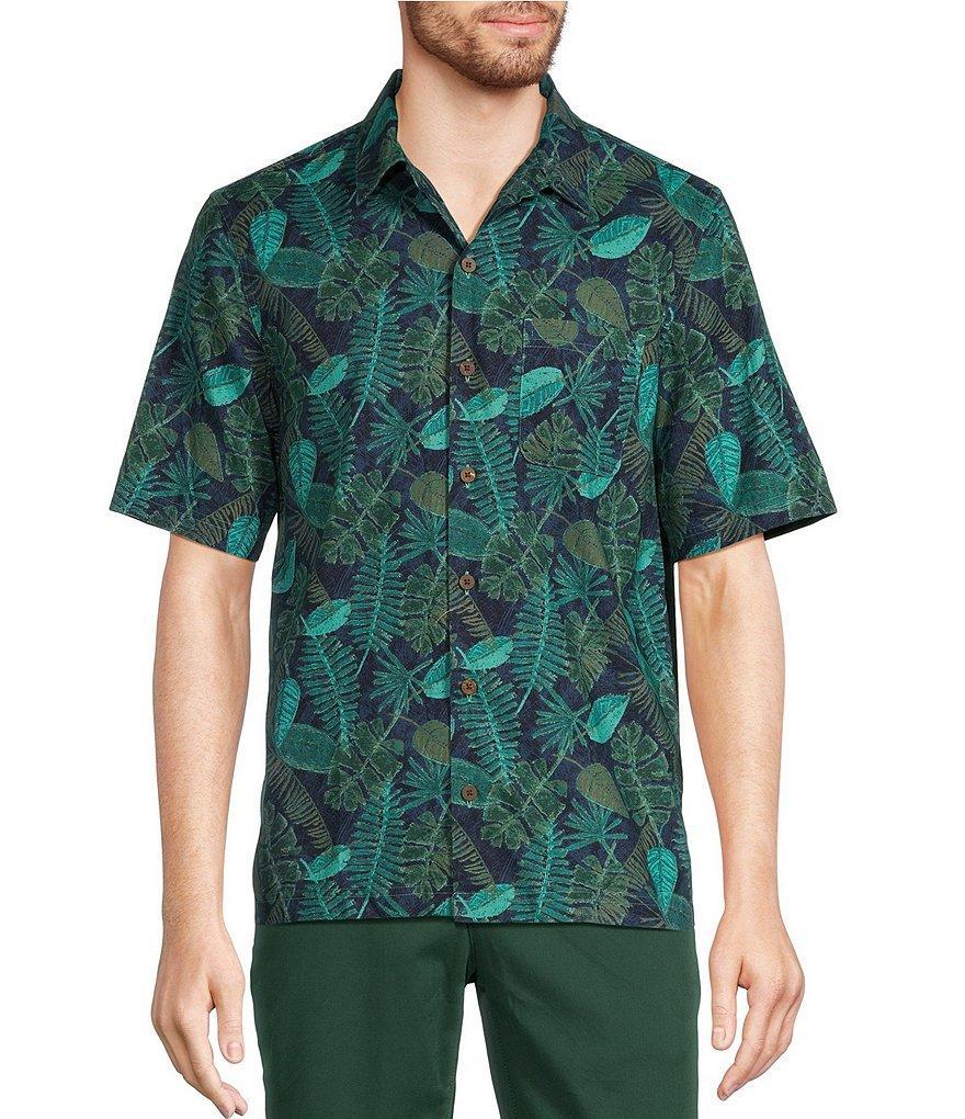 L.L. Bean Tropics Short Sleeve Woven Shirt Product Image