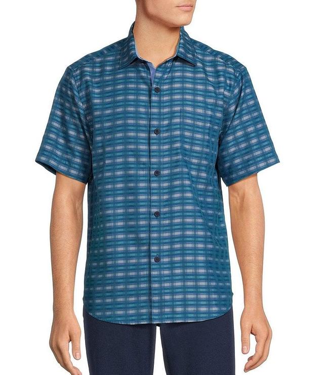 Tommy Bahama Coconut Point Pixel In Paradise Short Sleeve Woven Shirt Product Image