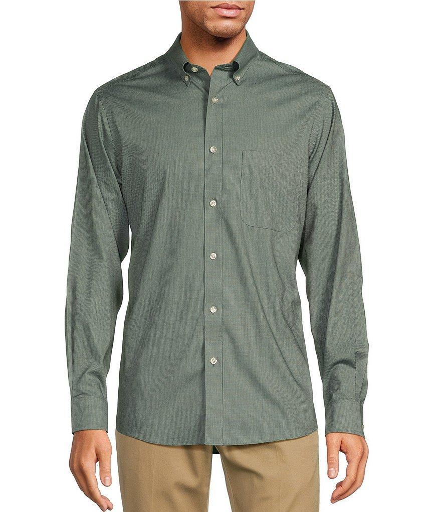 Gold Label Roundtree & Yorke Slim Fit Non-Iron Solid Dobby Sport Shirt Product Image