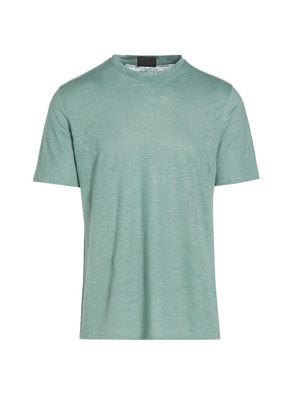 Mens COLLECTION Linen Crewneck T-Shirt Product Image