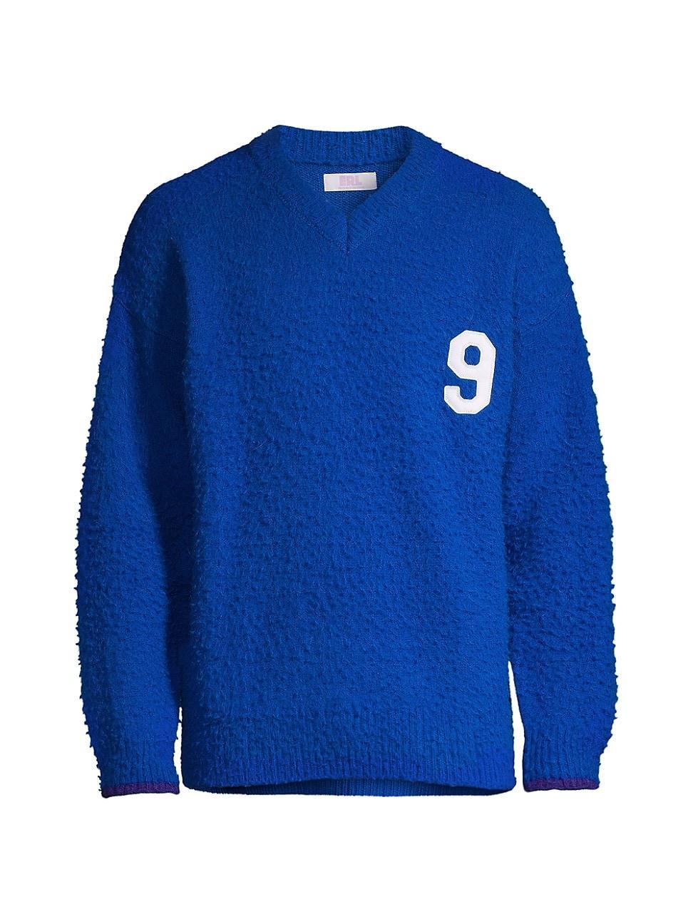 Mens Boucl V-Neck Sweater Product Image