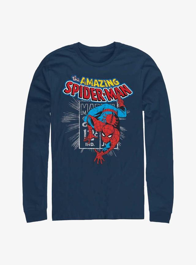 Marvel Spider-Man Spidey Crawl Long-Sleeve T-Shirt Product Image