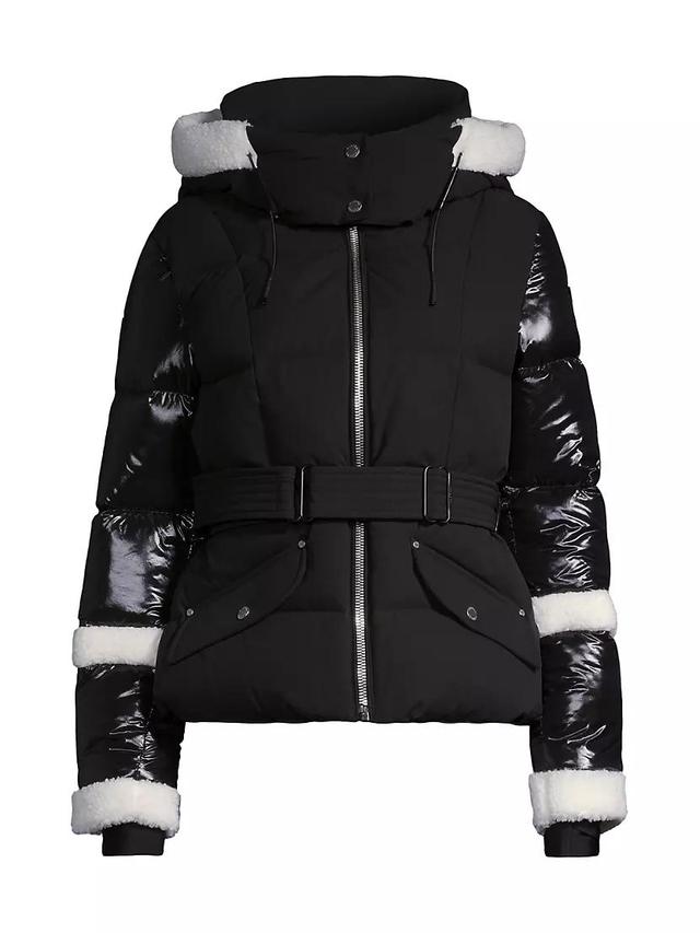 Audrey Belted Down Puffer Jacket Product Image