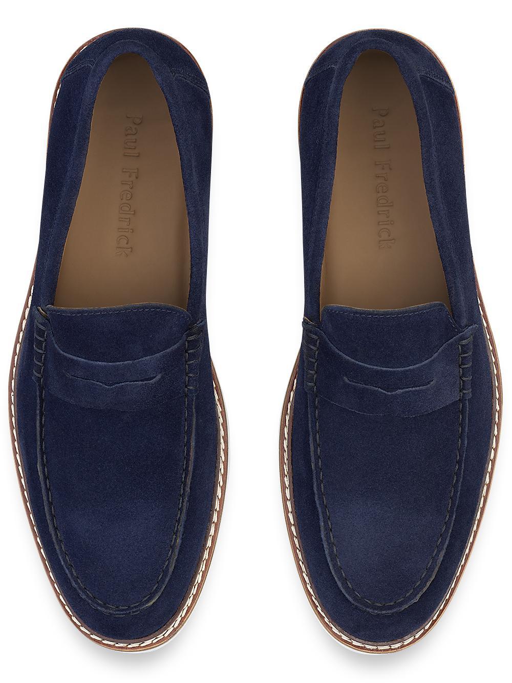 Griffin Loafer - Navy Product Image