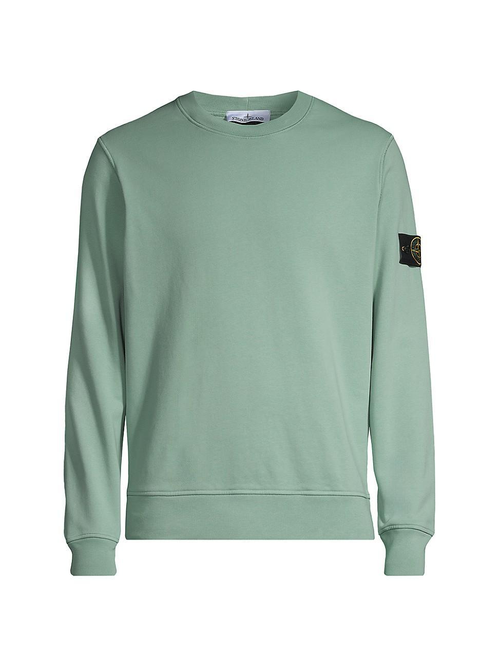 Mens Core Cotton Fleece Crewneck Sweater Product Image