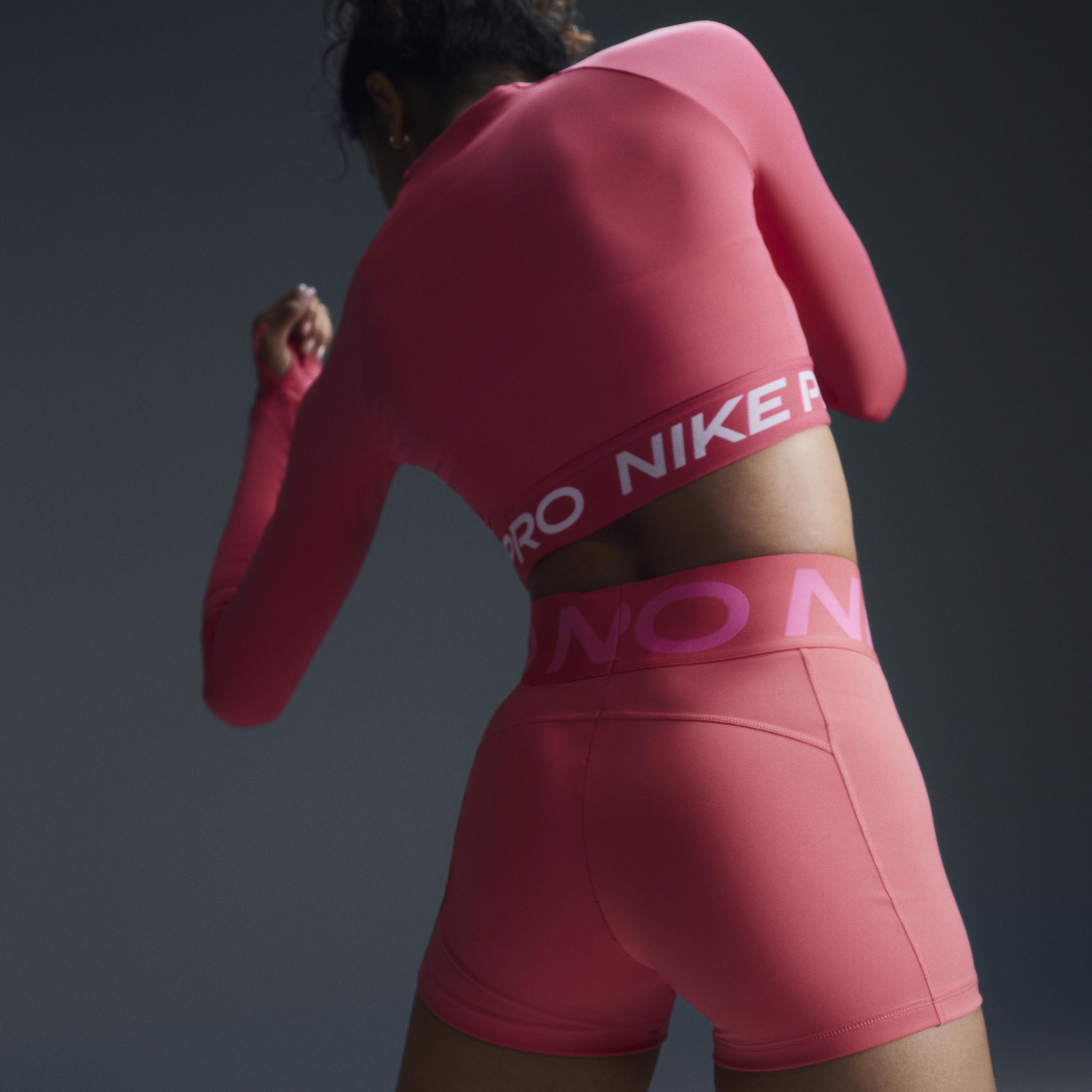 Women's Nike Pro Sculpt High-Waisted 3" Biker Shorts Product Image