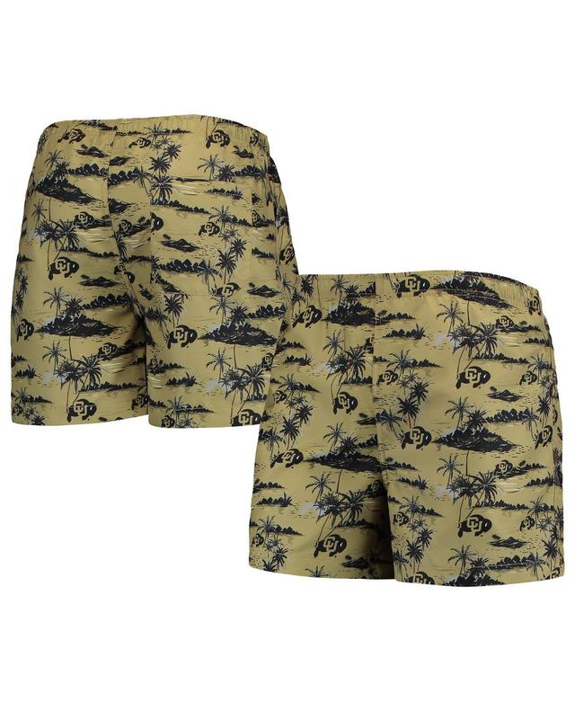 Mens FOCO Colorado Buffaloes Island Palm Swim Trunks Product Image