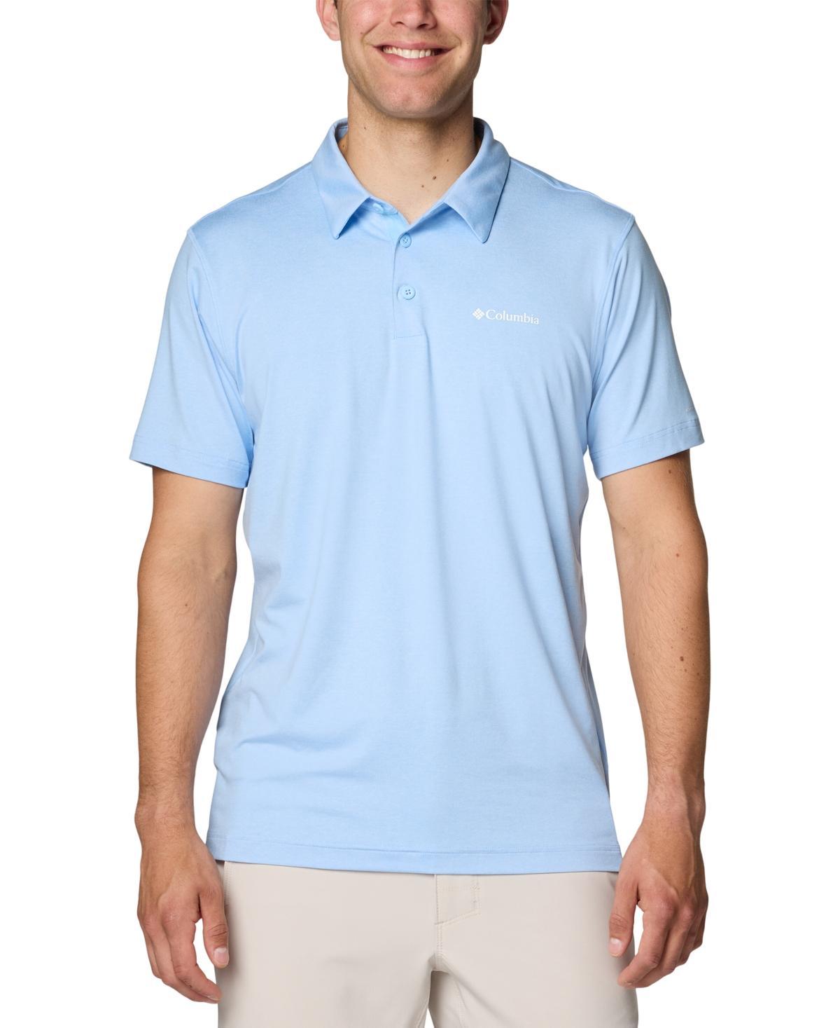 Columbia Mens Carter Short Sleeve Performance Crest Polo Product Image