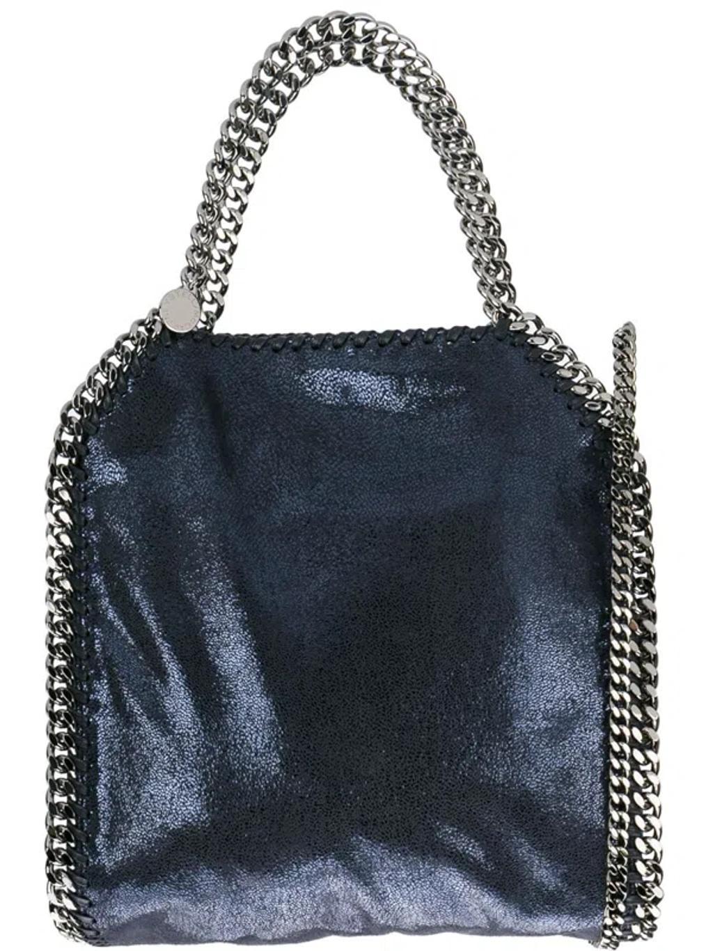 Mini Tote Falabella Handbag In Blue Product Image