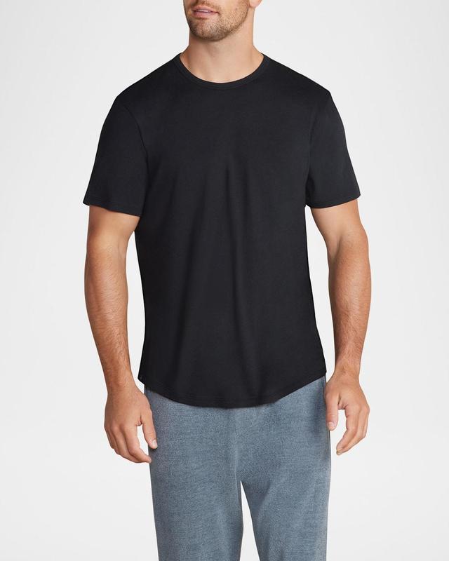 Mens Malibu Collection Cotton Modal Crewneck T-Shirt Product Image