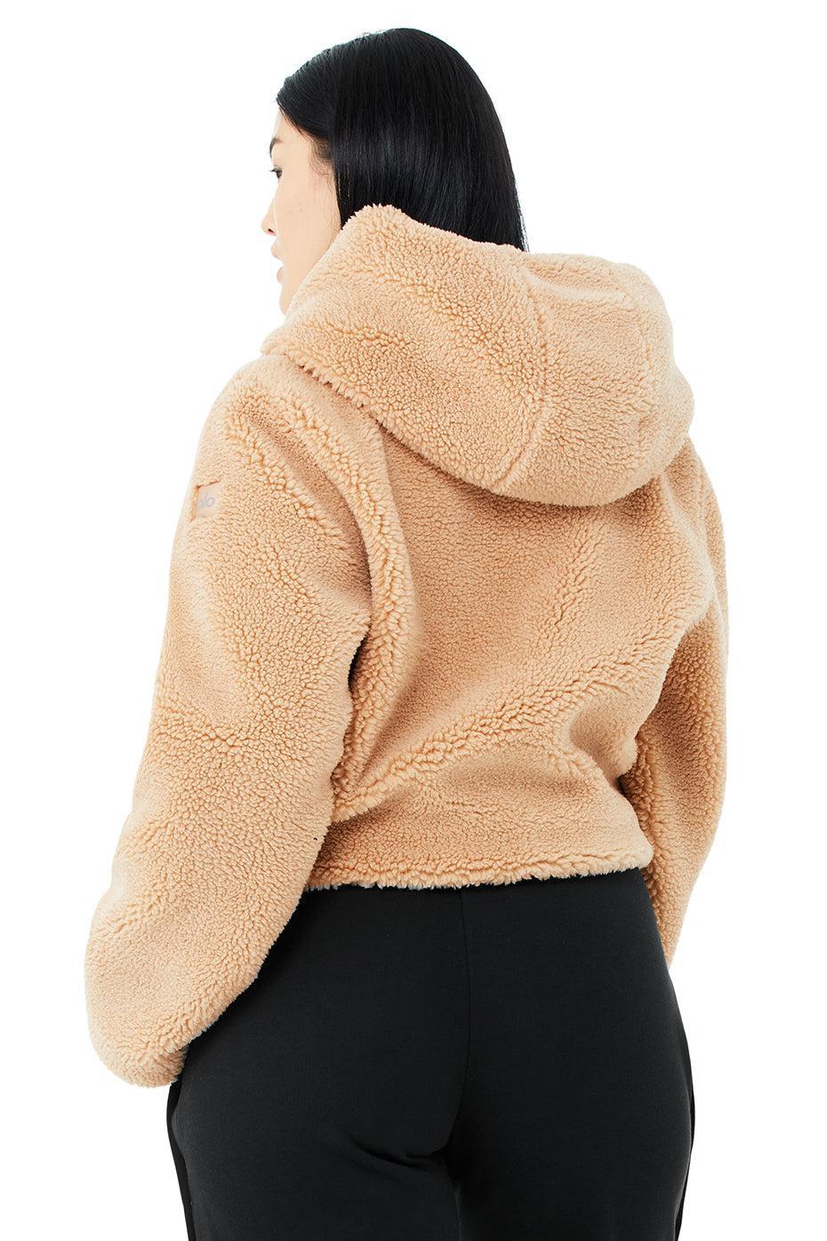 LA Sherpa Jacket - Camel Female Product Image