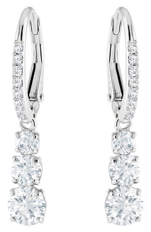 Swarovski Attract Trilogy Drop Earrings Product Image