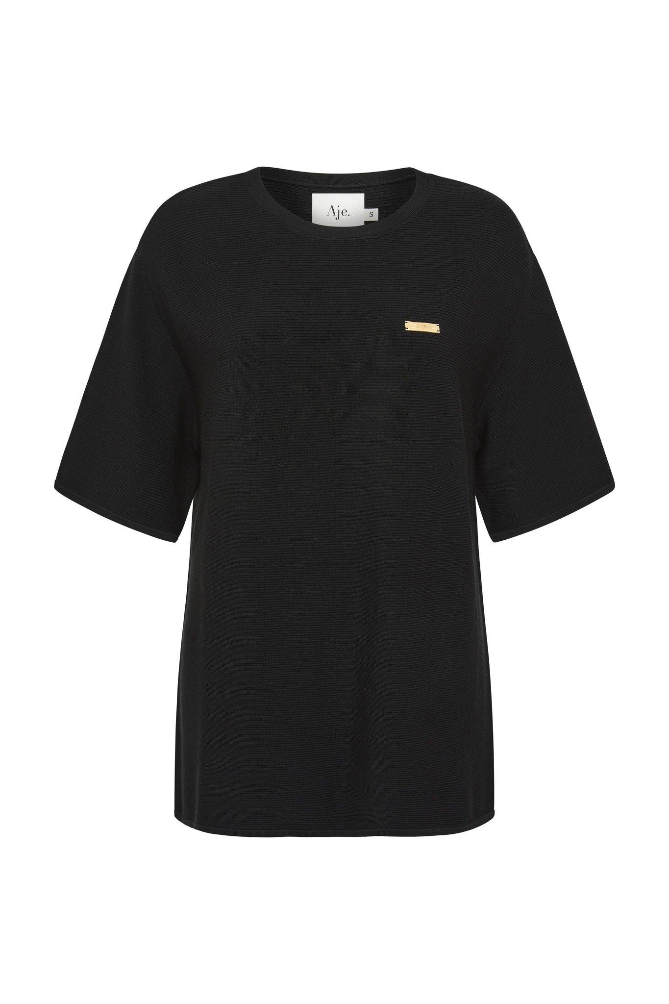 Spire Oversized Knit Tee Product Image