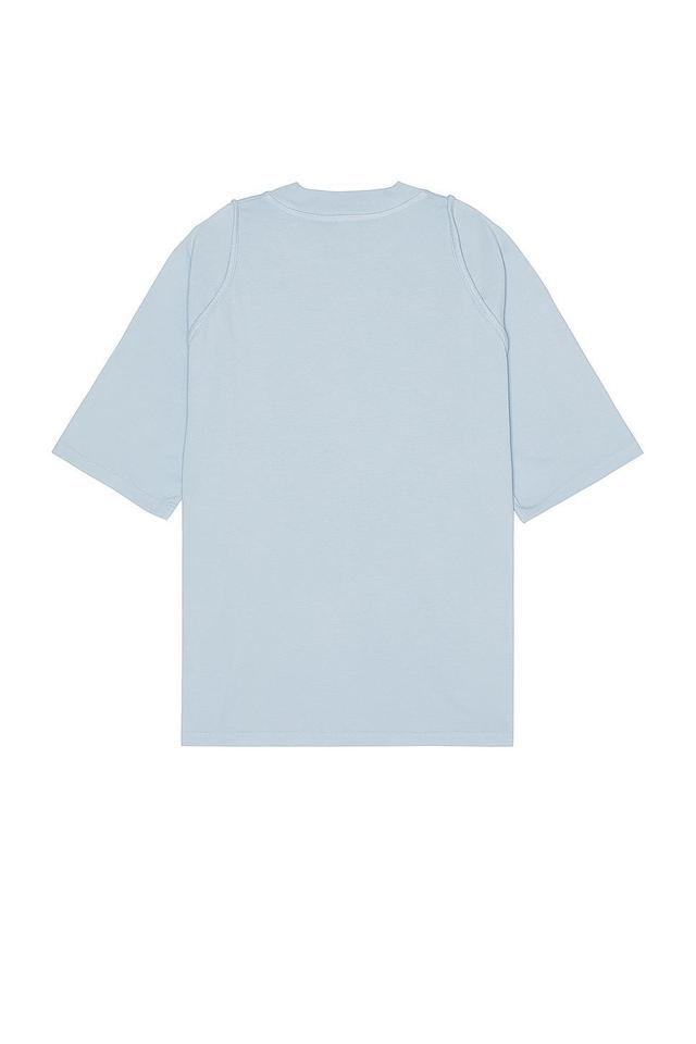 JACQUEMUS Le T-Shirt Camargue in Blue Product Image